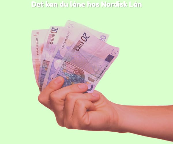 Det kan du låne hos Nordisk Lån